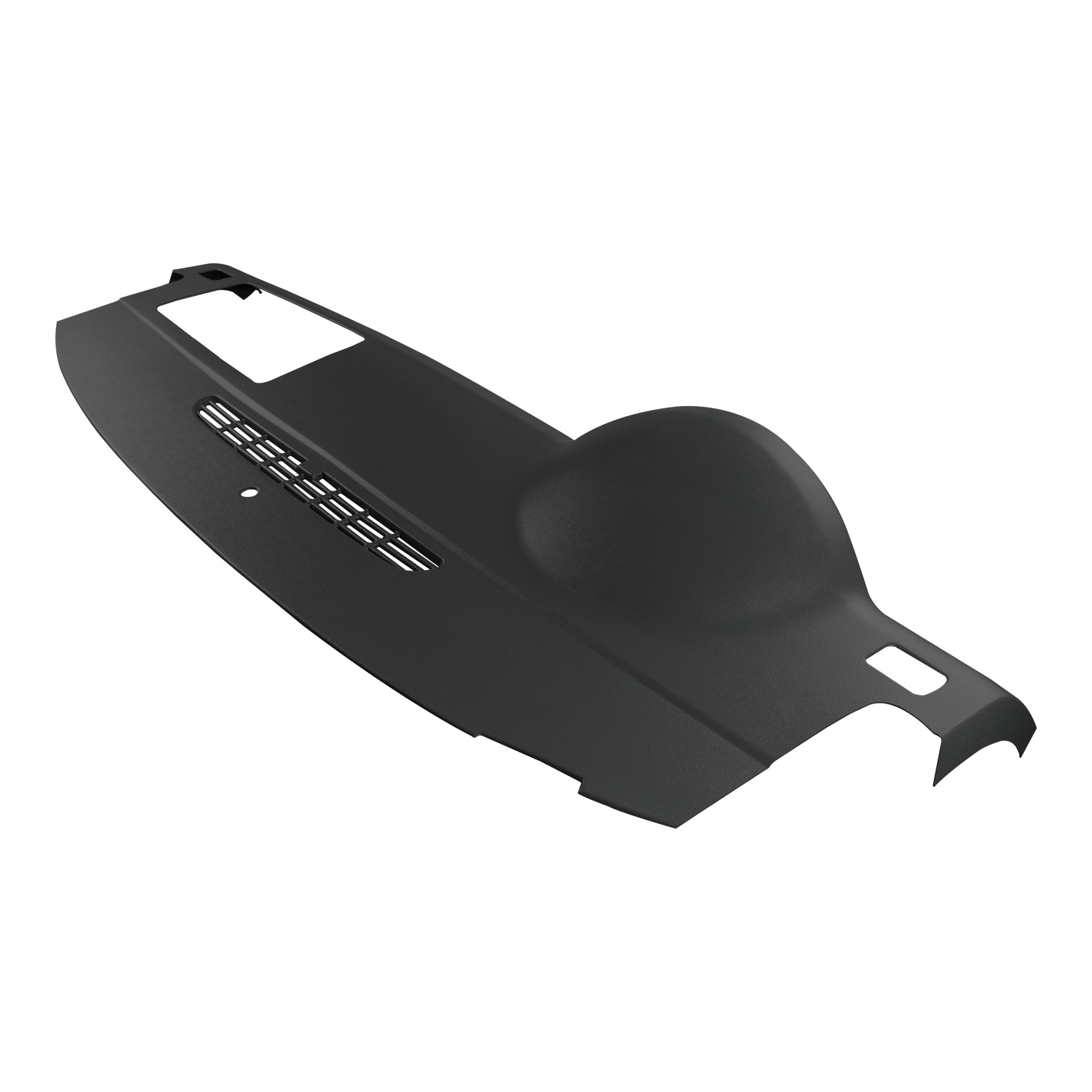 DashSkin Dash Cover Compatible with 2007-2014 Chevy Tahoe Suburban Avalanche & GMC Yukon & Yukon XL Without Speaker Holes in Black - Hard Molded Plastic Dashboard Cap - Image 6
