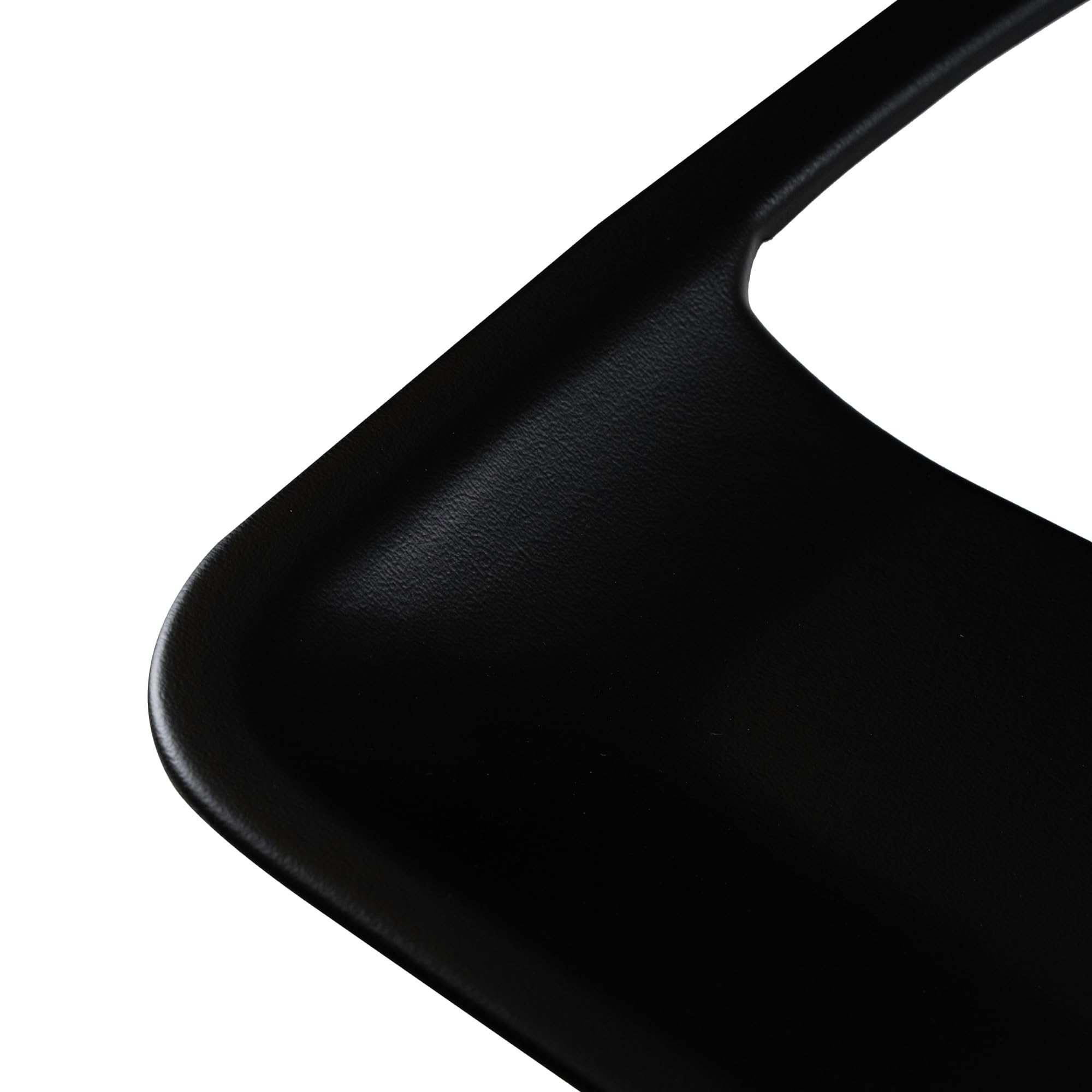 DashSkin Door Panel Inserts (Left+Right Pair) Compatible with 2005-2009 Ford Mustang in Black - Hard Molded Plastic Door Skin Cover - Image 7